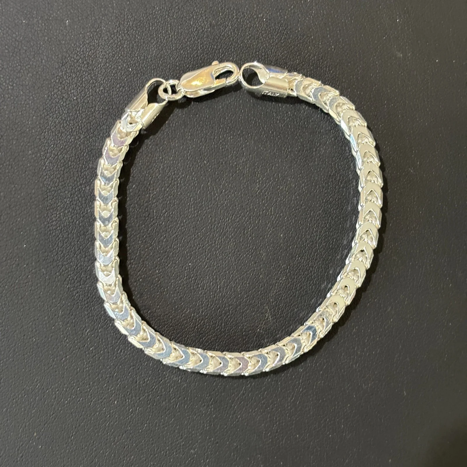 925 Sterling Silver 5mm Franco Bracelet - Image 15