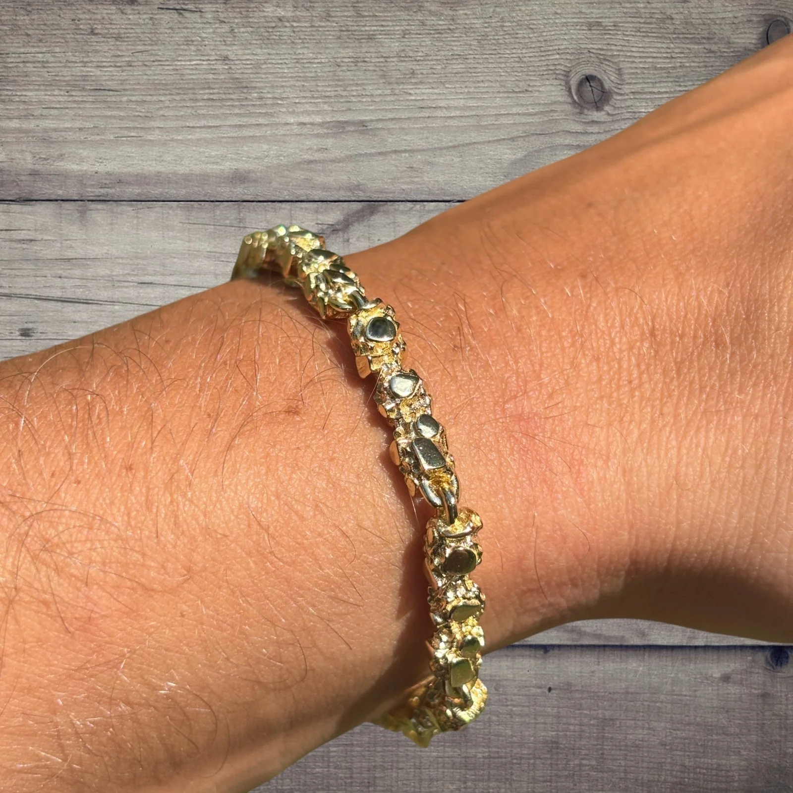 925 Sterling Silver 5mm Nugget Bracelet - Image 19