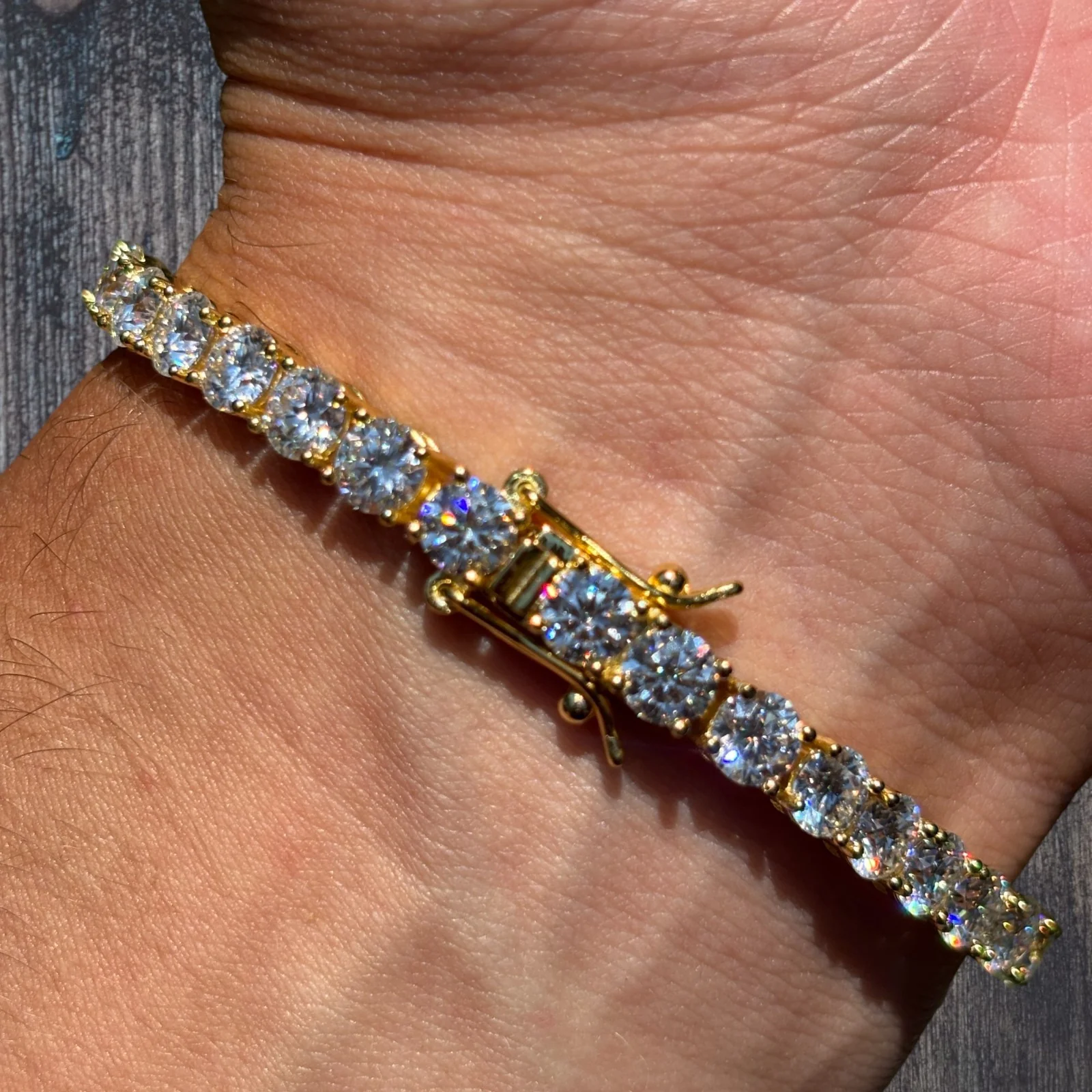 925 Sterling Silver 5mm Tennis Bracelet - CZ Or Moissanite - Image 16