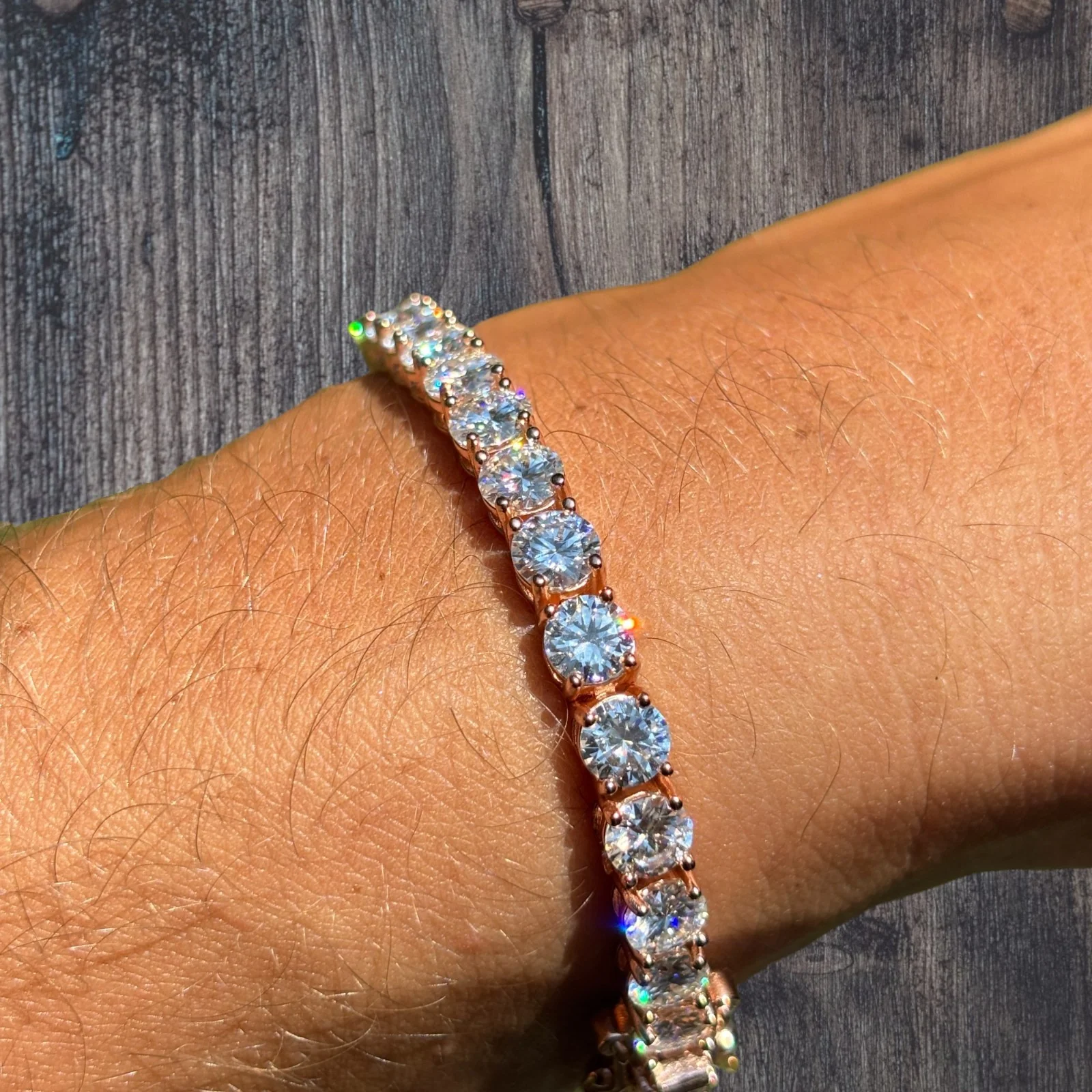 925 Sterling Silver 5mm Tennis Bracelet - CZ Or Moissanite - Image 22