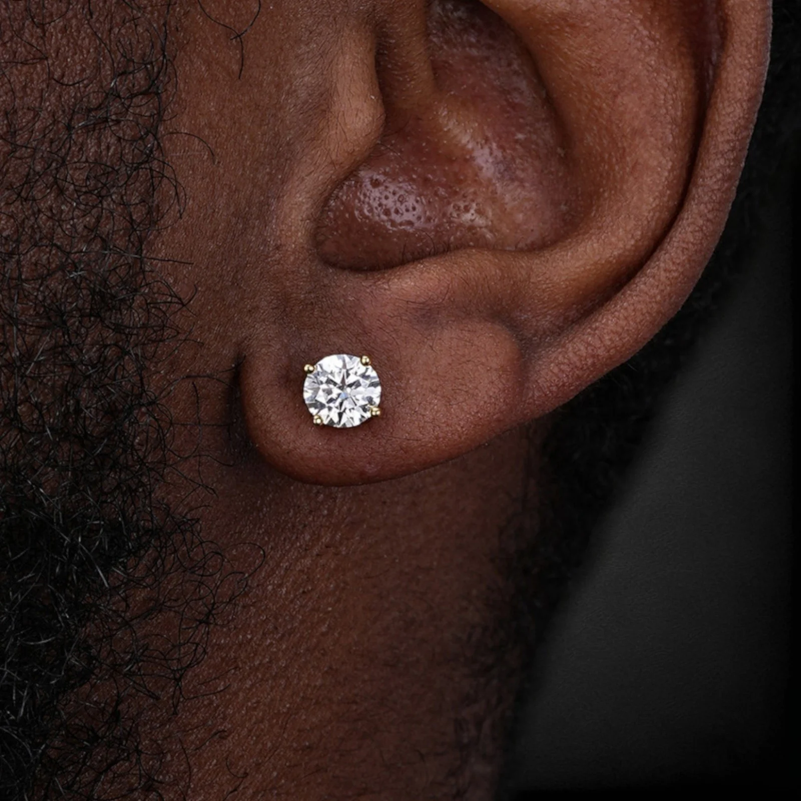 925 Sterling Silver 6.5mm Moissanite Earrings 2ct TW Studs - Image 15