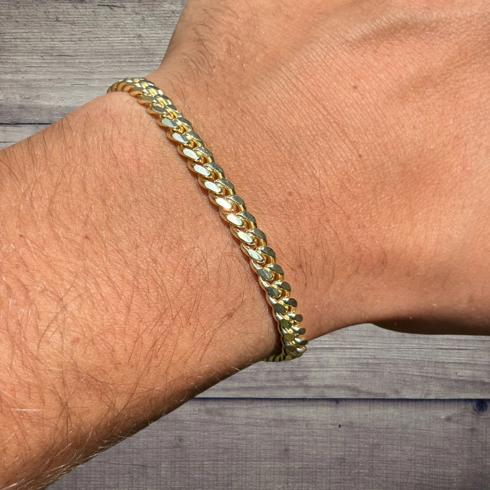 925 Sterling Silver 6mm Miami Cuban W. Box Clasp Bracelet - Image 13