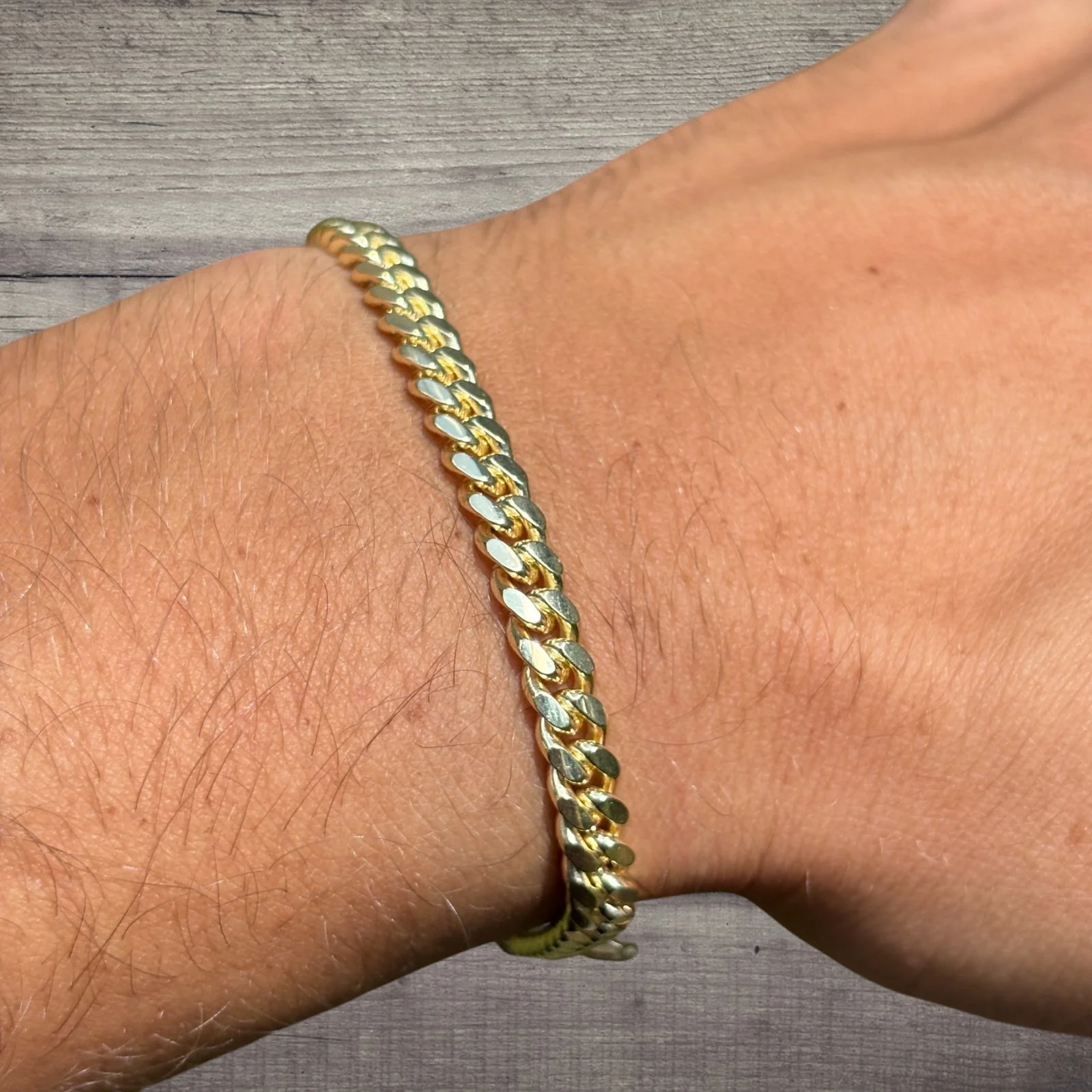 925 Sterling Silver 6mm Miami Cuban W. Box Clasp Bracelet - Image 14