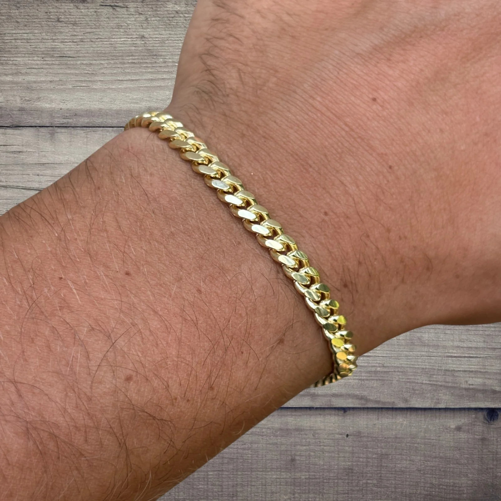 925 Sterling Silver 6mm Miami Cuban W. Box Clasp Bracelet - Image 17