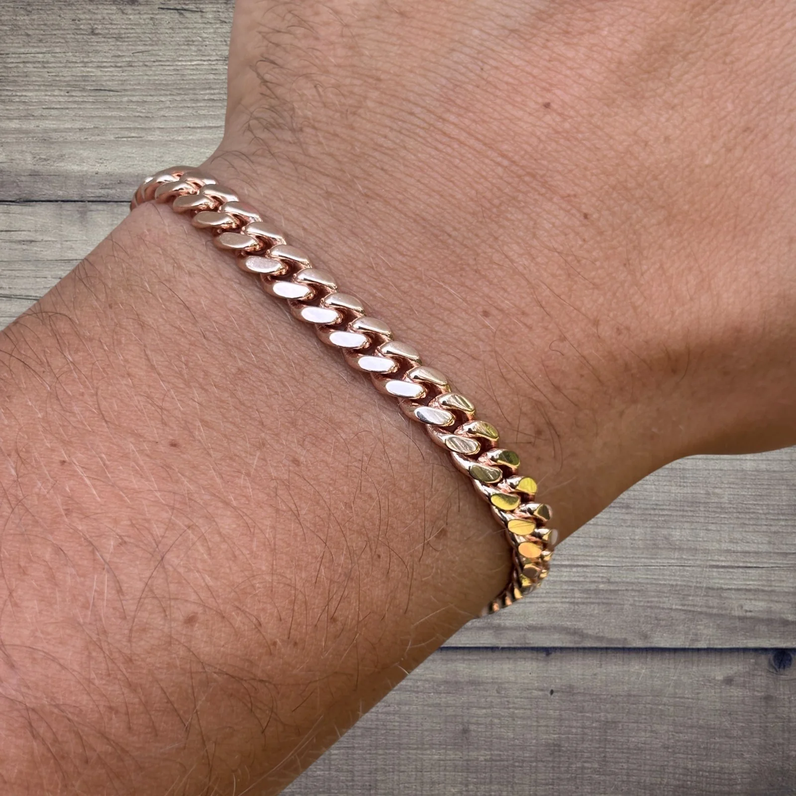 925 Sterling Silver 6mm Miami Cuban W. Box Clasp Bracelet - Image 22