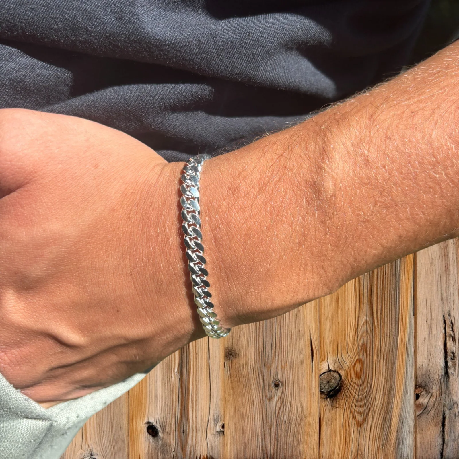 925 Sterling Silver 6mm Miami Cuban Bracelet - Image 11