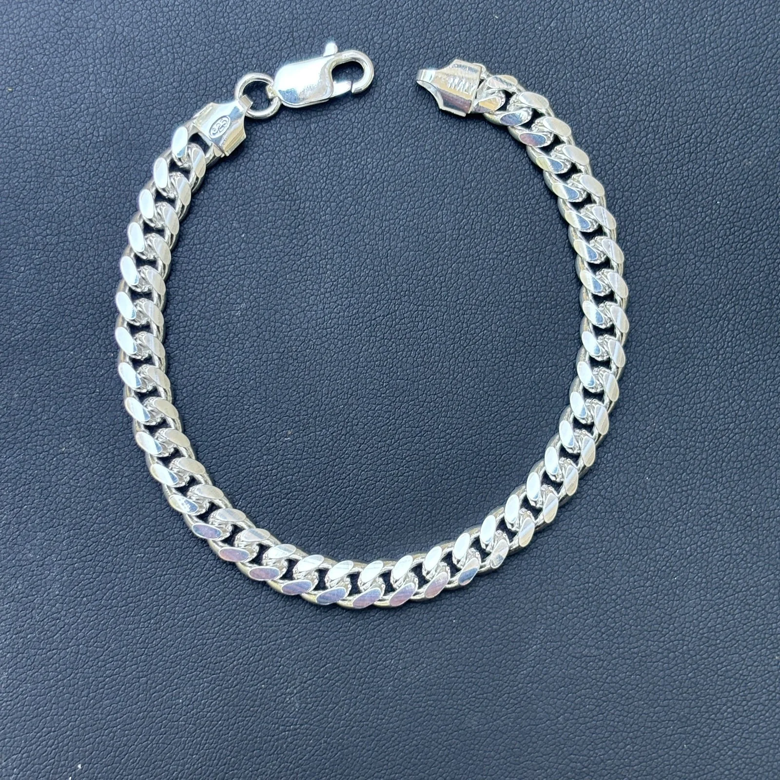925 Sterling Silver 6mm Miami Cuban Bracelet - Image 12