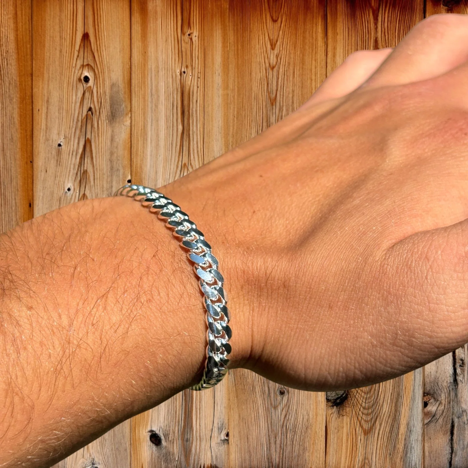 925 Sterling Silver 6mm Miami Cuban Bracelet - Image 7