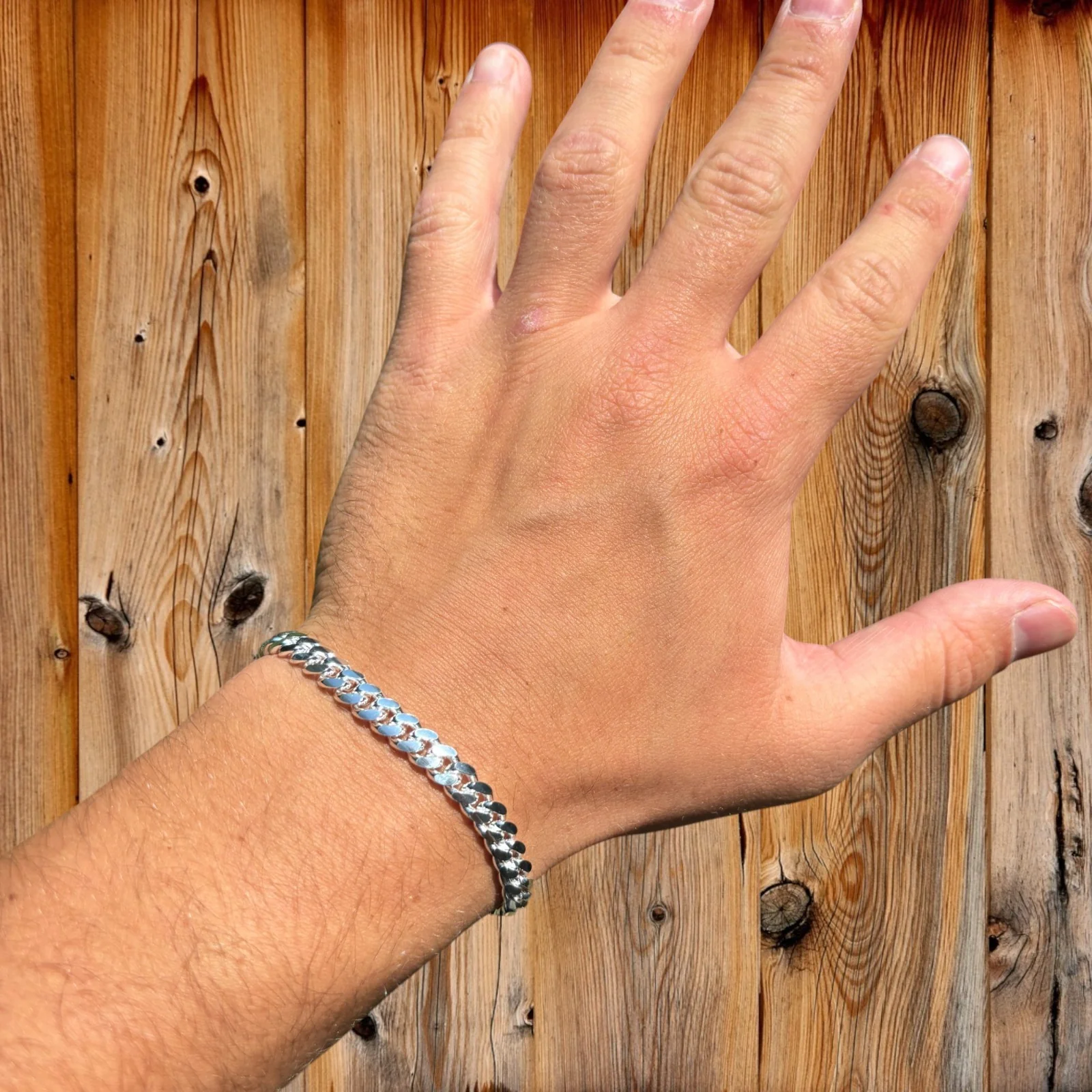 925 Sterling Silver 6mm Miami Cuban Bracelet - Image 8