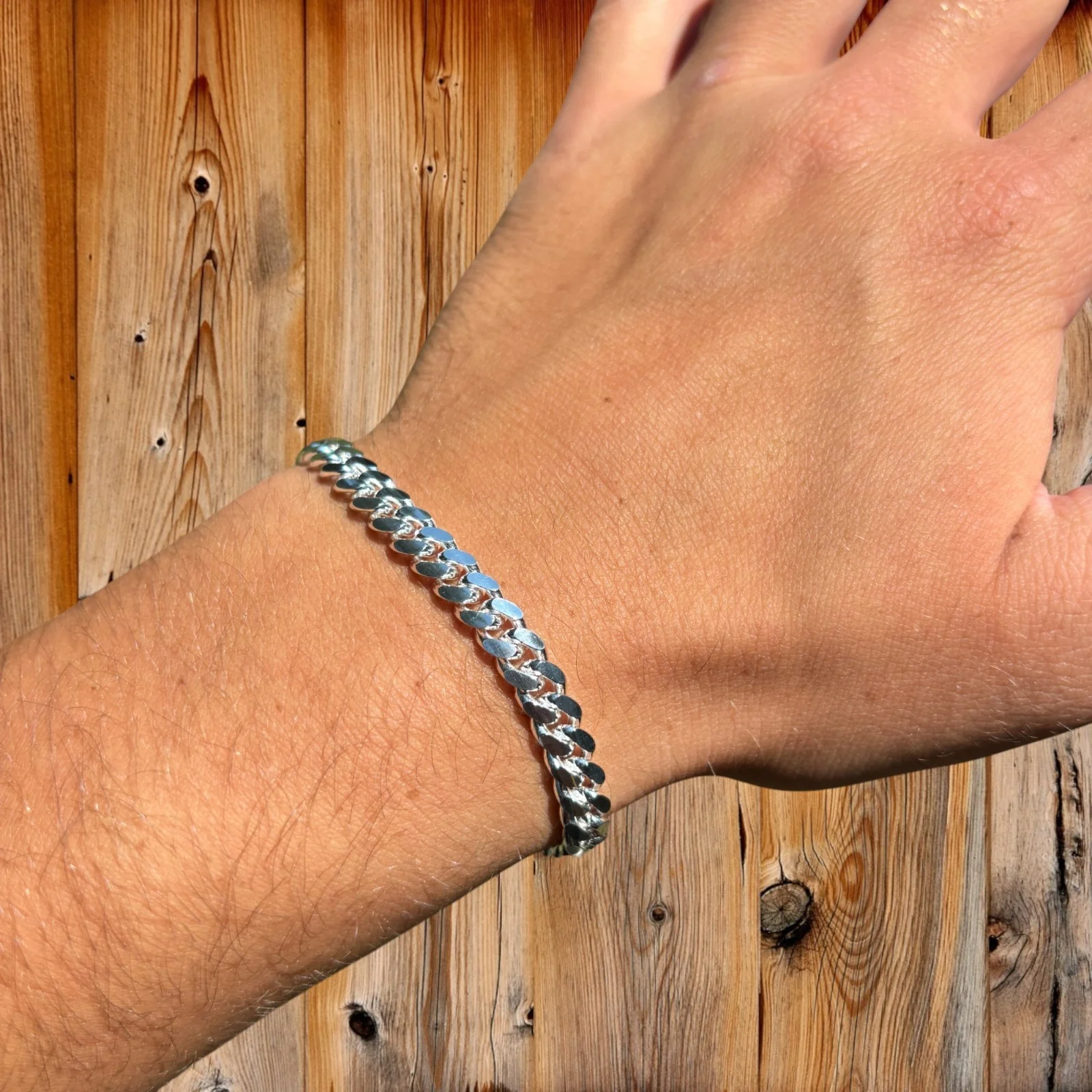 925 Sterling Silver 6mm Miami Cuban Bracelet - Image 9