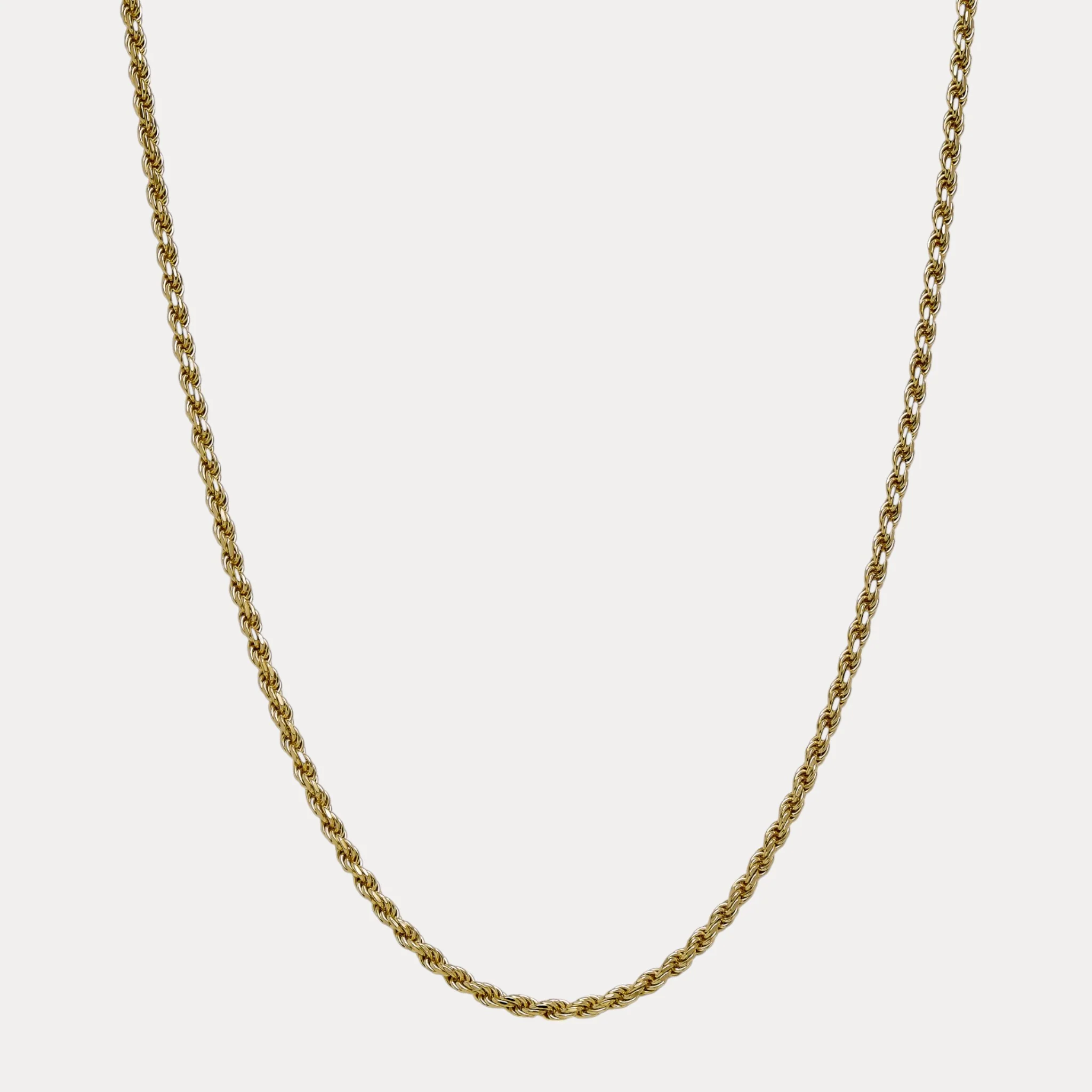 925 Sterling Silver 6mm Diamond Cut Rope Chain Necklace - Image 20