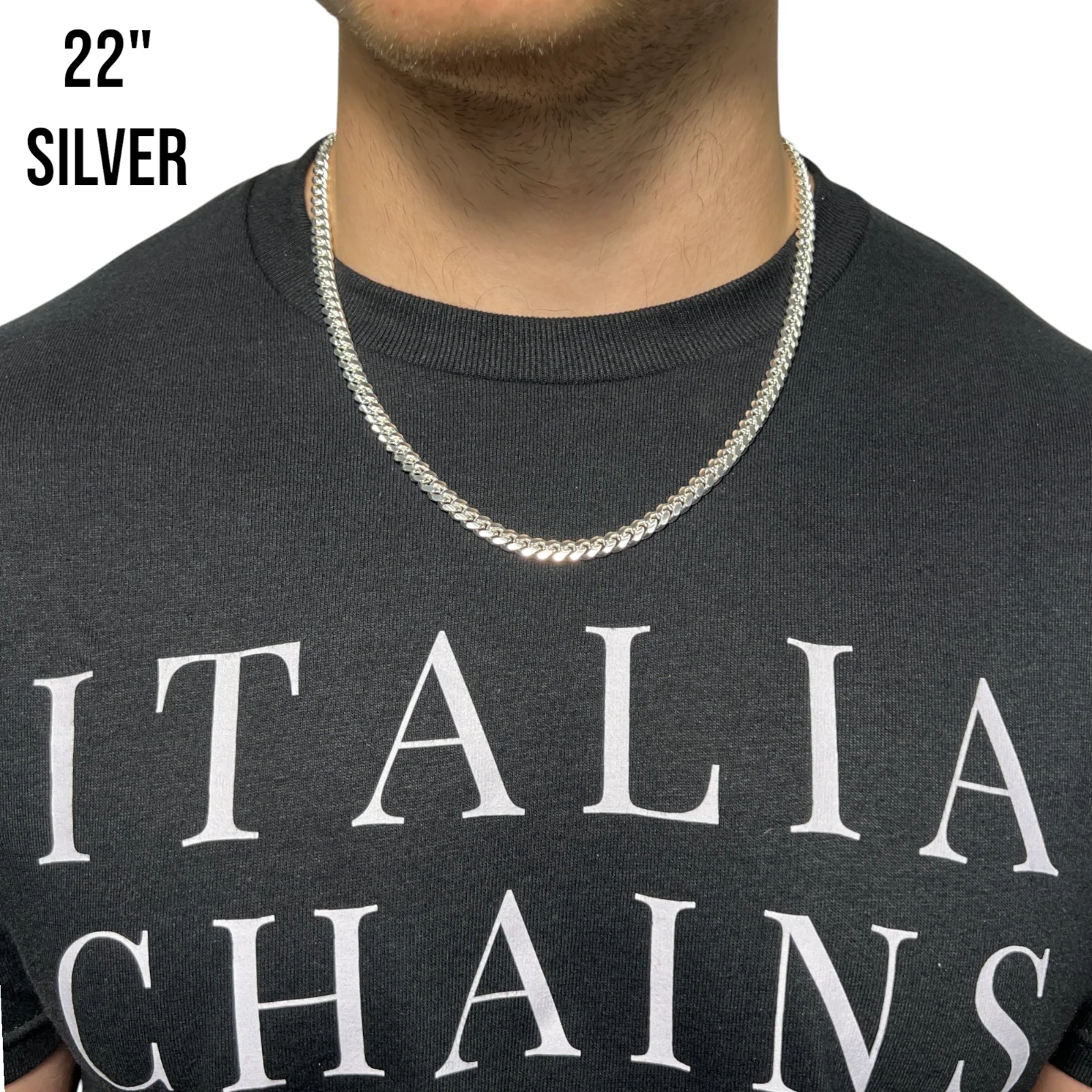 925 Sterling Silver 6mm Miami Cuban Chain Necklace - Image 12