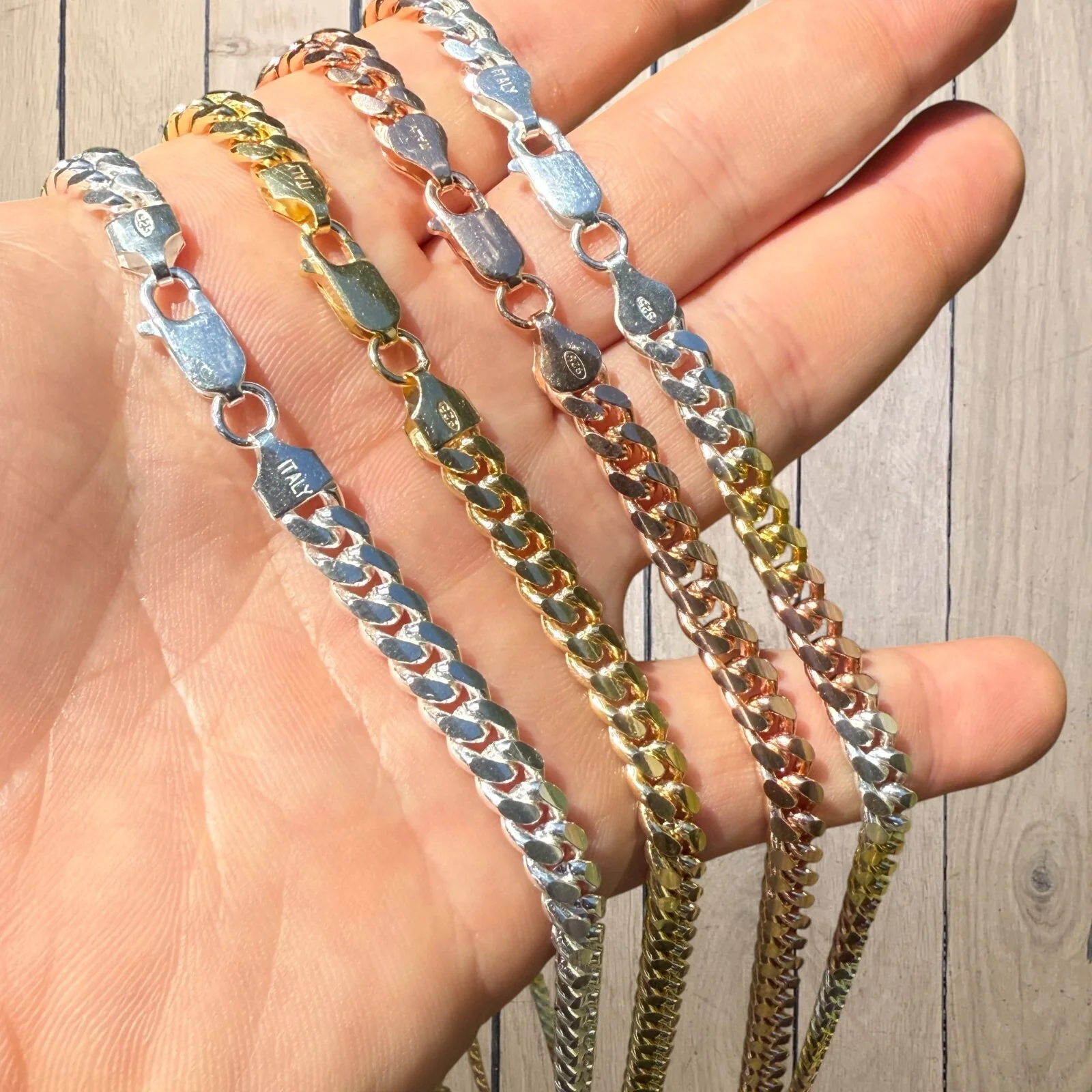 925 Sterling Silver 6mm Miami Cuban Chain Necklace - Image 7