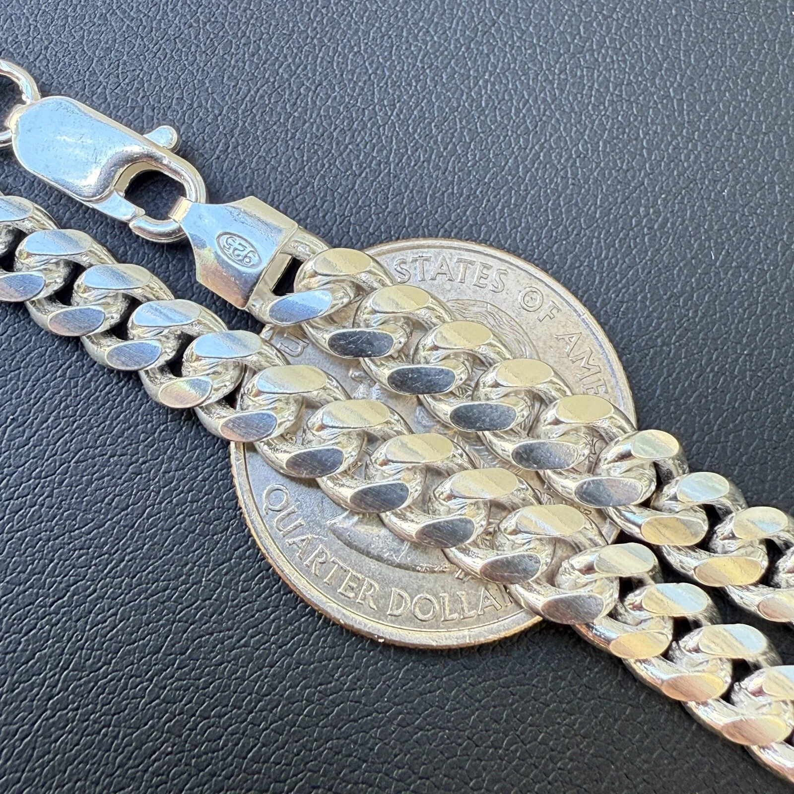 925 Sterling Silver 6mm Miami Cuban Chain Necklace - Image 9