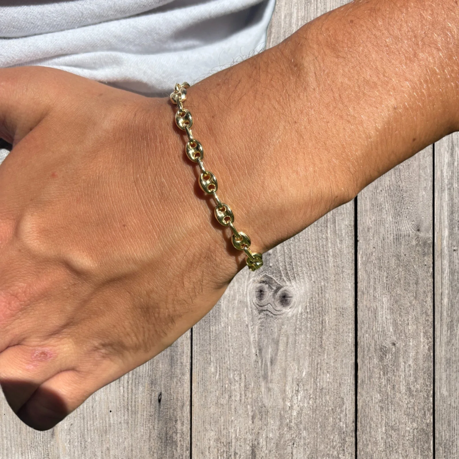 925 Sterling Silver 6mm Puffed Gucci Bracelet - Image 22