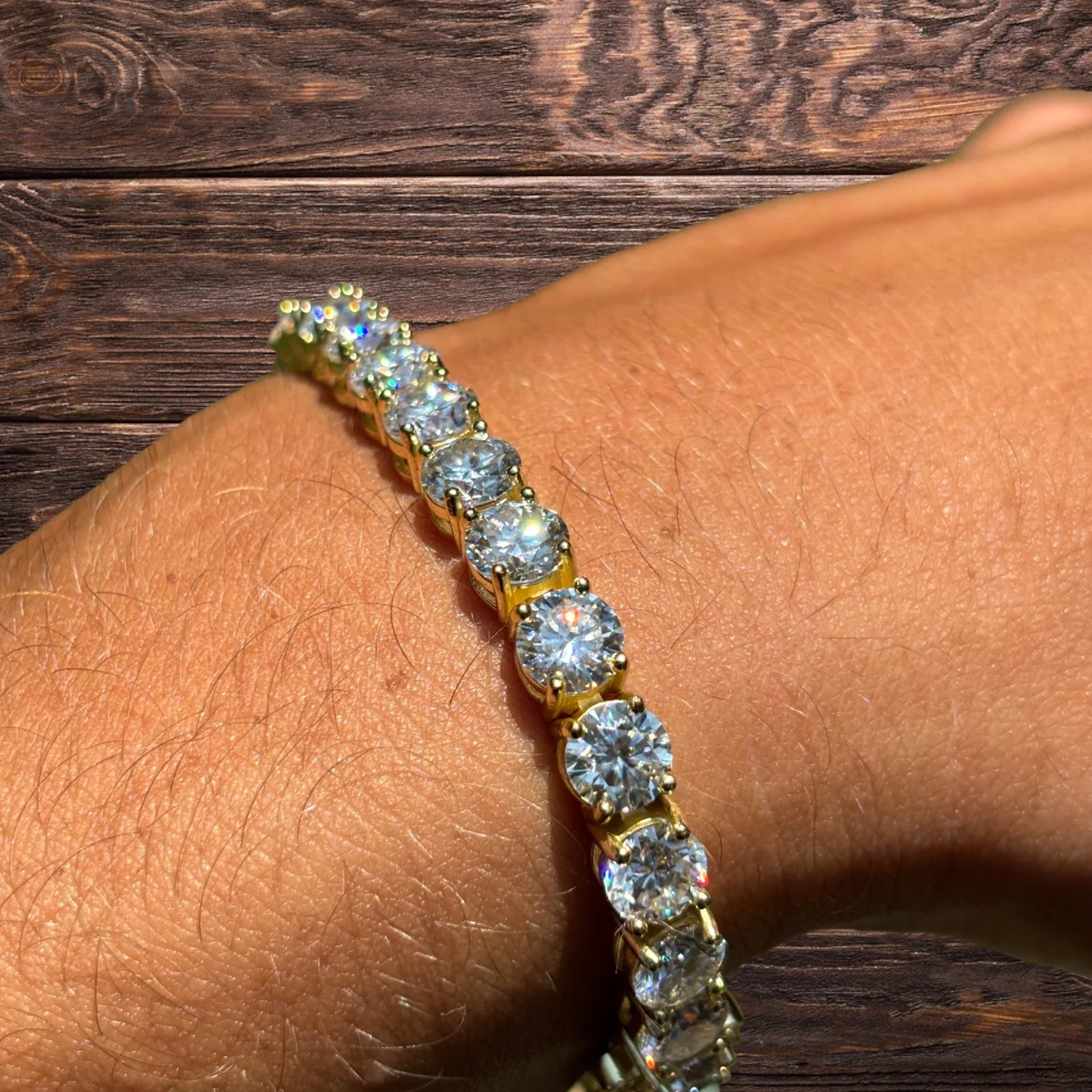 925 Sterling Silver 6mm Tennis Bracelet - CZ Or Moissanite - Image 12