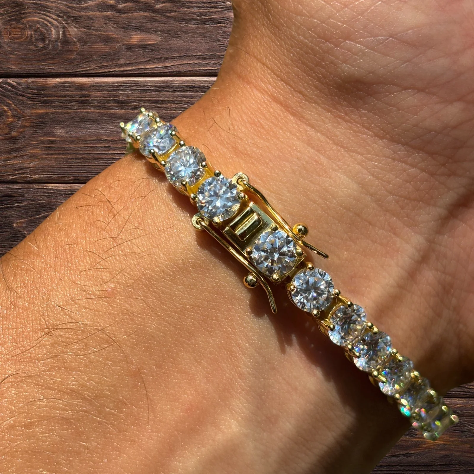 925 Sterling Silver 6mm Tennis Bracelet - CZ Or Moissanite - Image 17