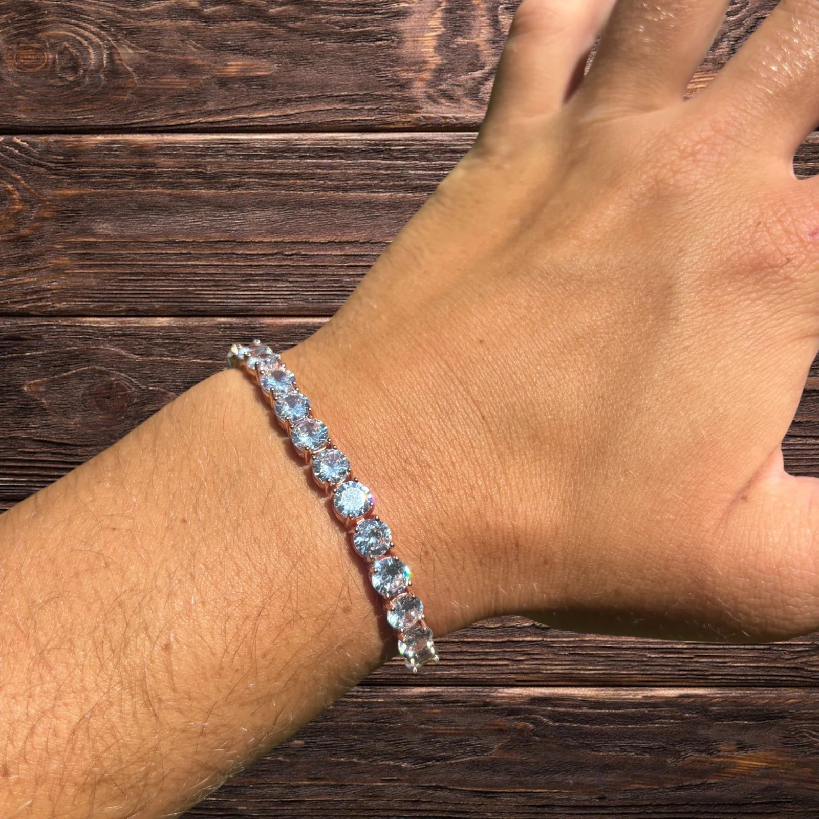 925 Sterling Silver 6mm Tennis Bracelet - CZ Or Moissanite - Image 22