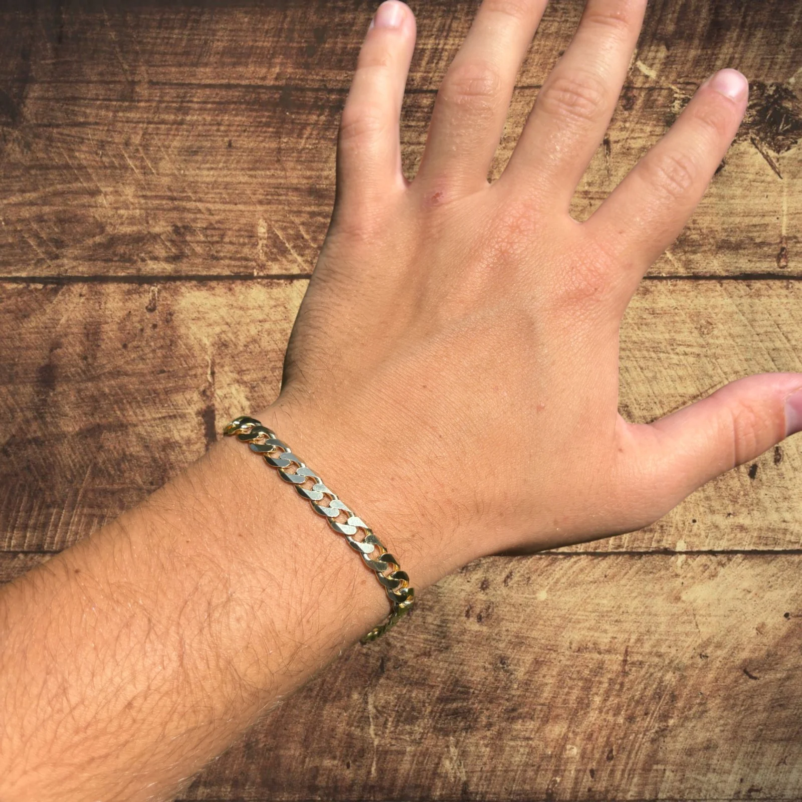 925 Sterling Silver 7mm Curb Bracelet - Image 20