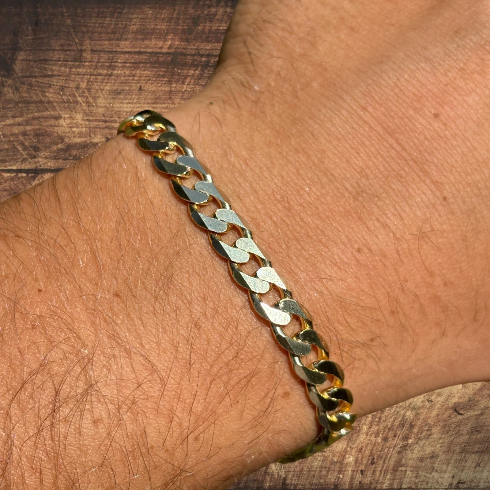925 Sterling Silver 7mm Curb Bracelet - Image 22