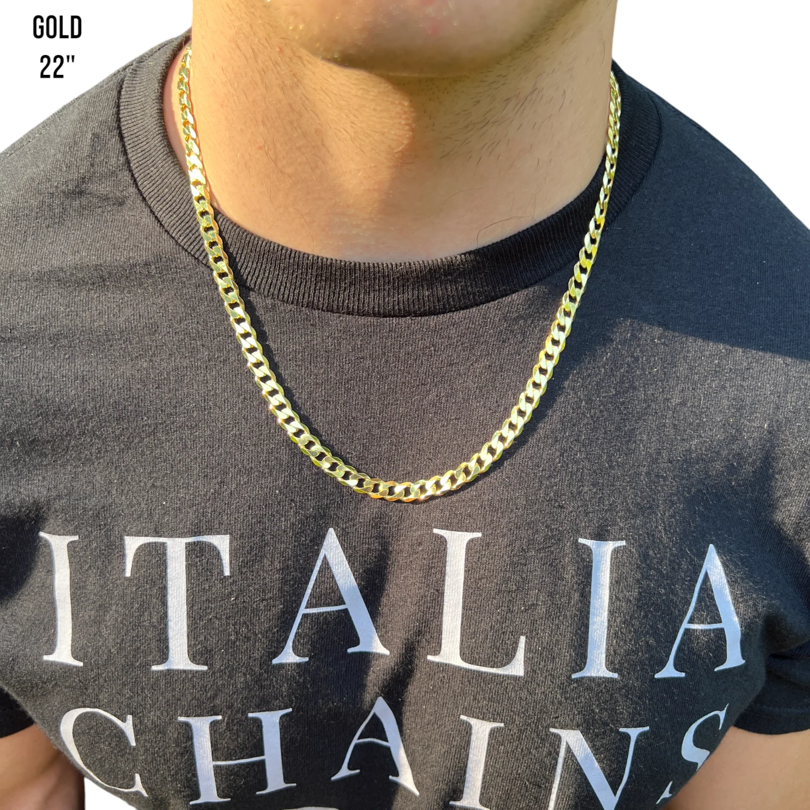 925 Sterling Silver 7mm Curb Chain Necklace - Image 13