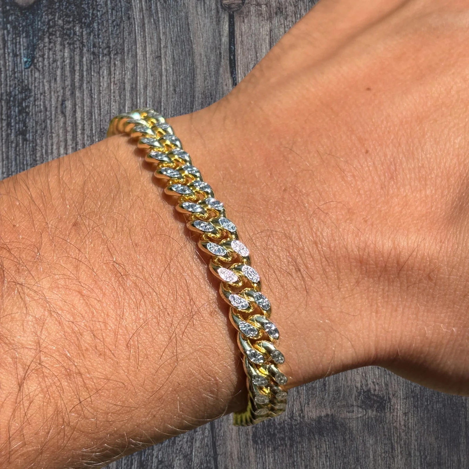 925 Sterling Silver 7mm Diamond Cut Miami Cuban Bracelet - Image 19