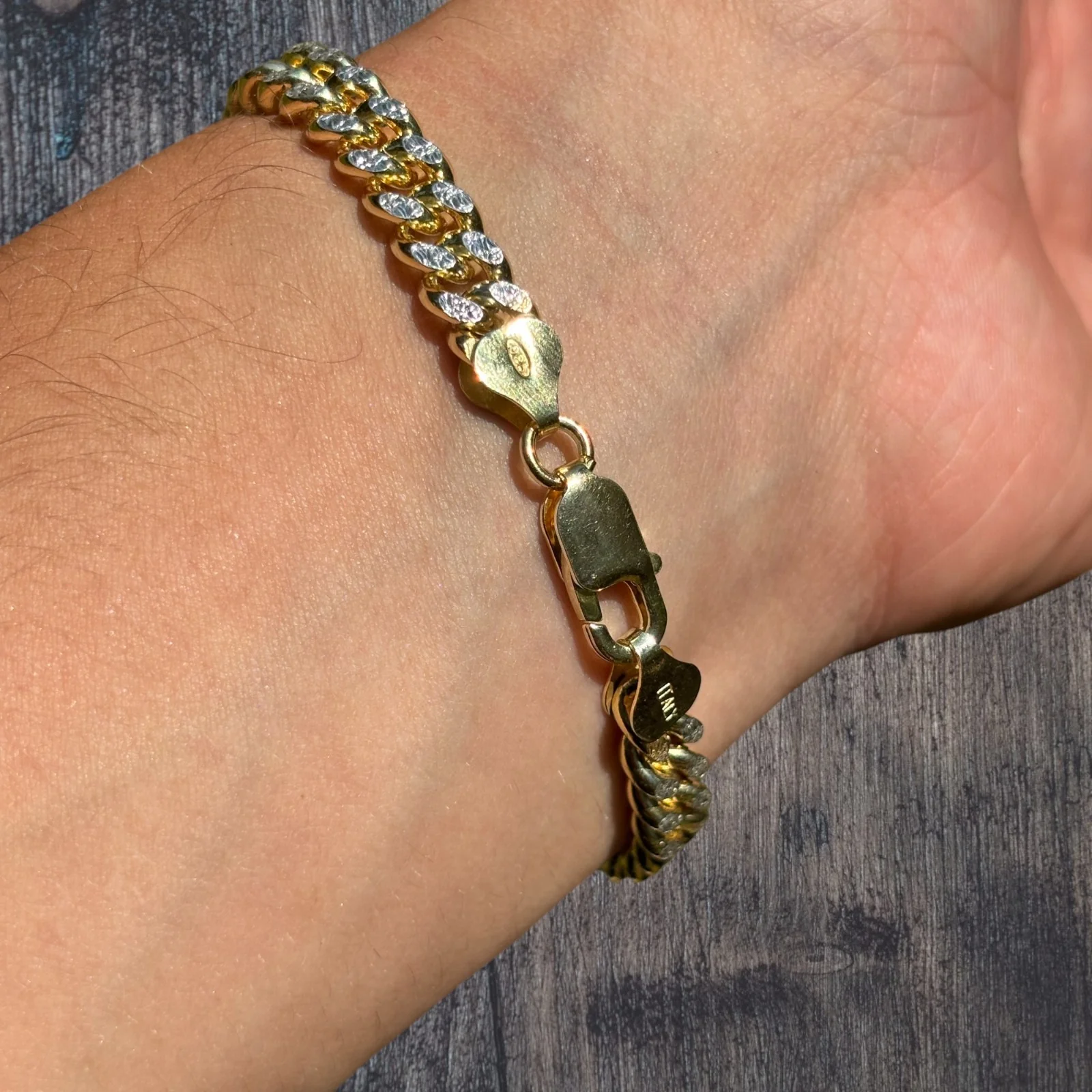 925 Sterling Silver 7mm Diamond Cut Miami Cuban Bracelet - Image 22