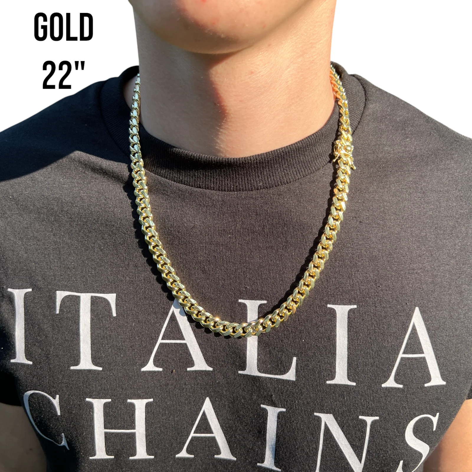 925 Sterling Silver 8mm Miami Cuban W. Box Clasp Chain Necklace - Image 15