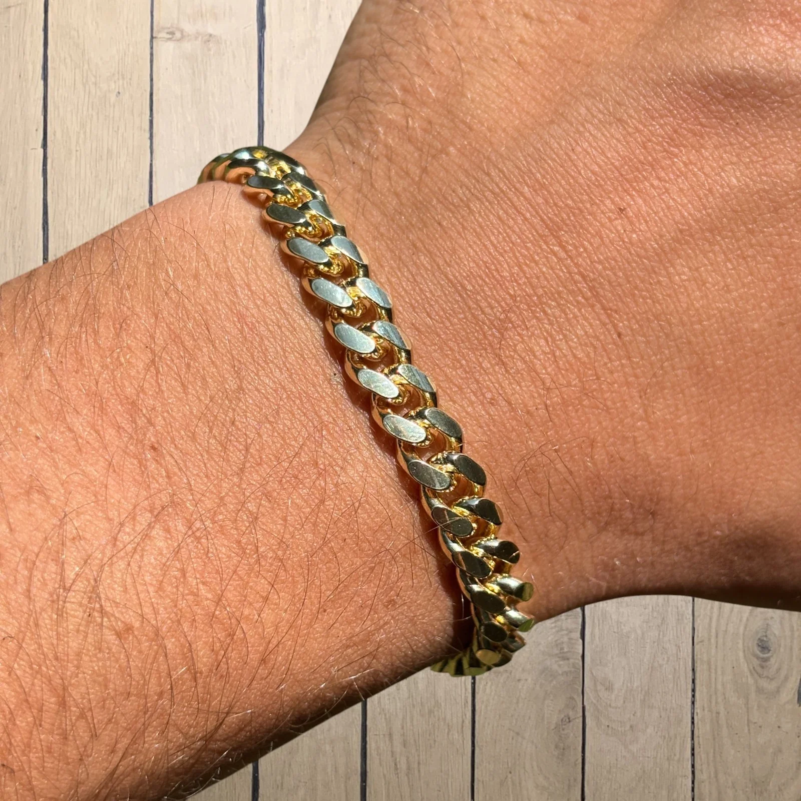 925 Sterling Silver 8mm Miami Cuban Bracelet - Image 14