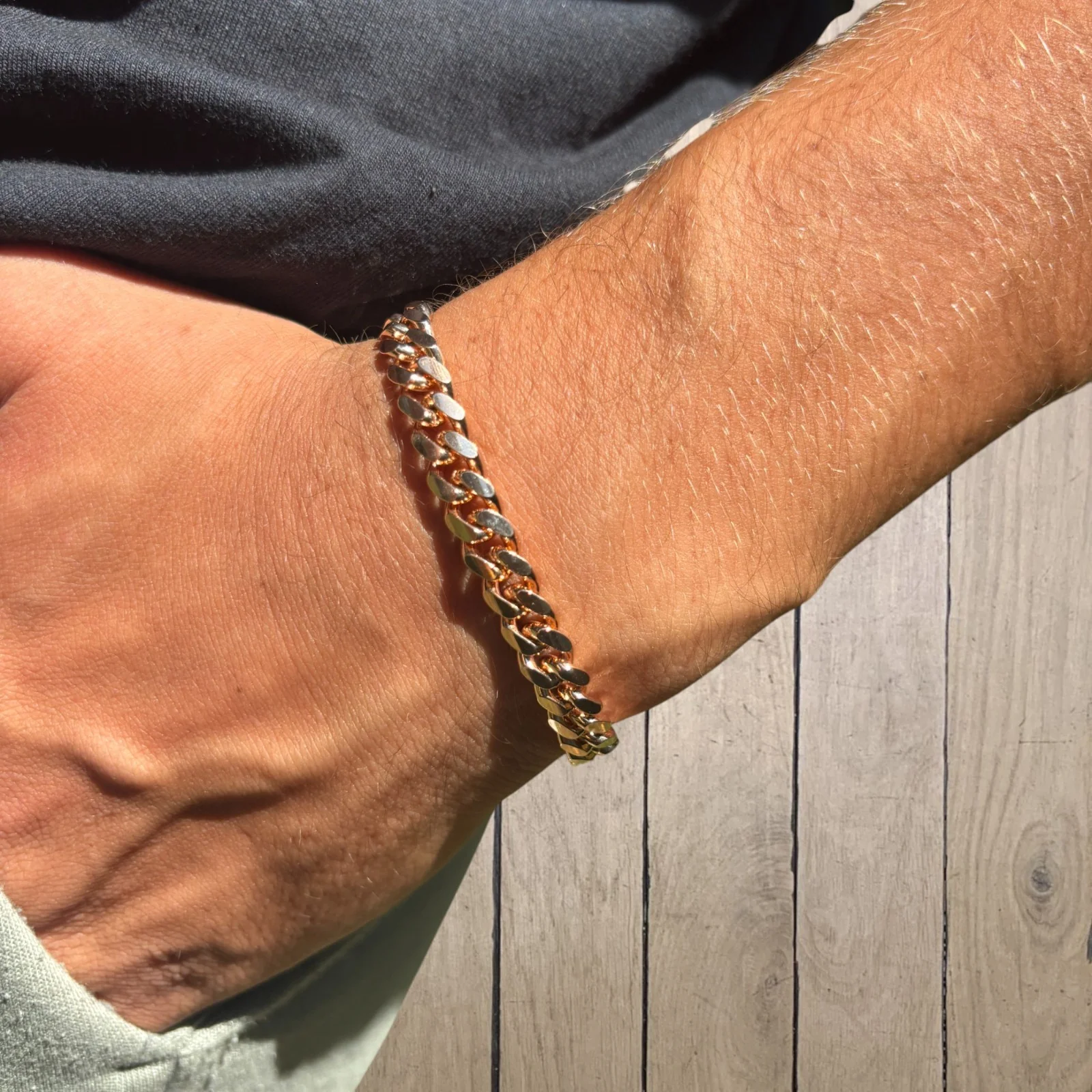 925 Sterling Silver 8mm Miami Cuban Bracelet - Image 24