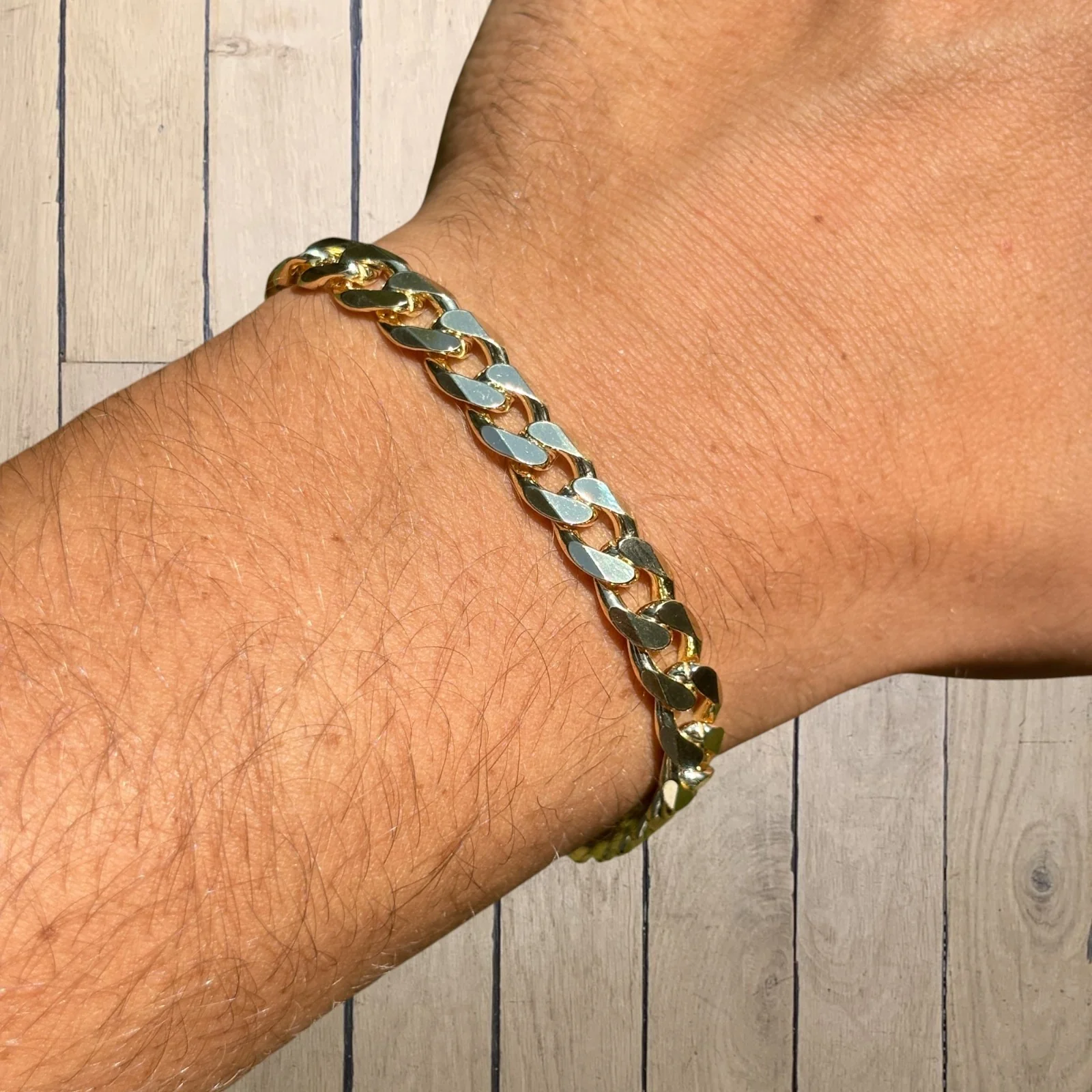 925 Sterling Silver 8mm Curb Bracelet - Image 21
