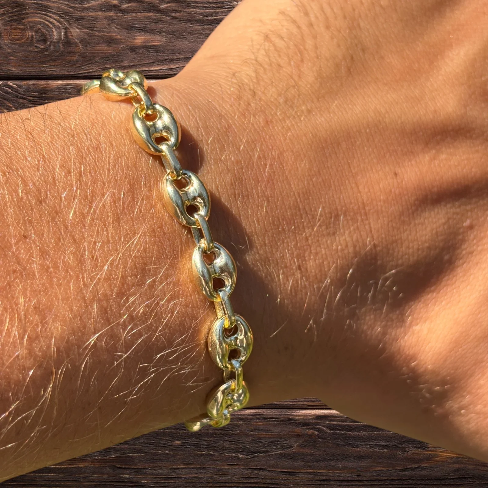 925 Sterling Silver 8mm Puffed Gucci Bracelet - Image 23