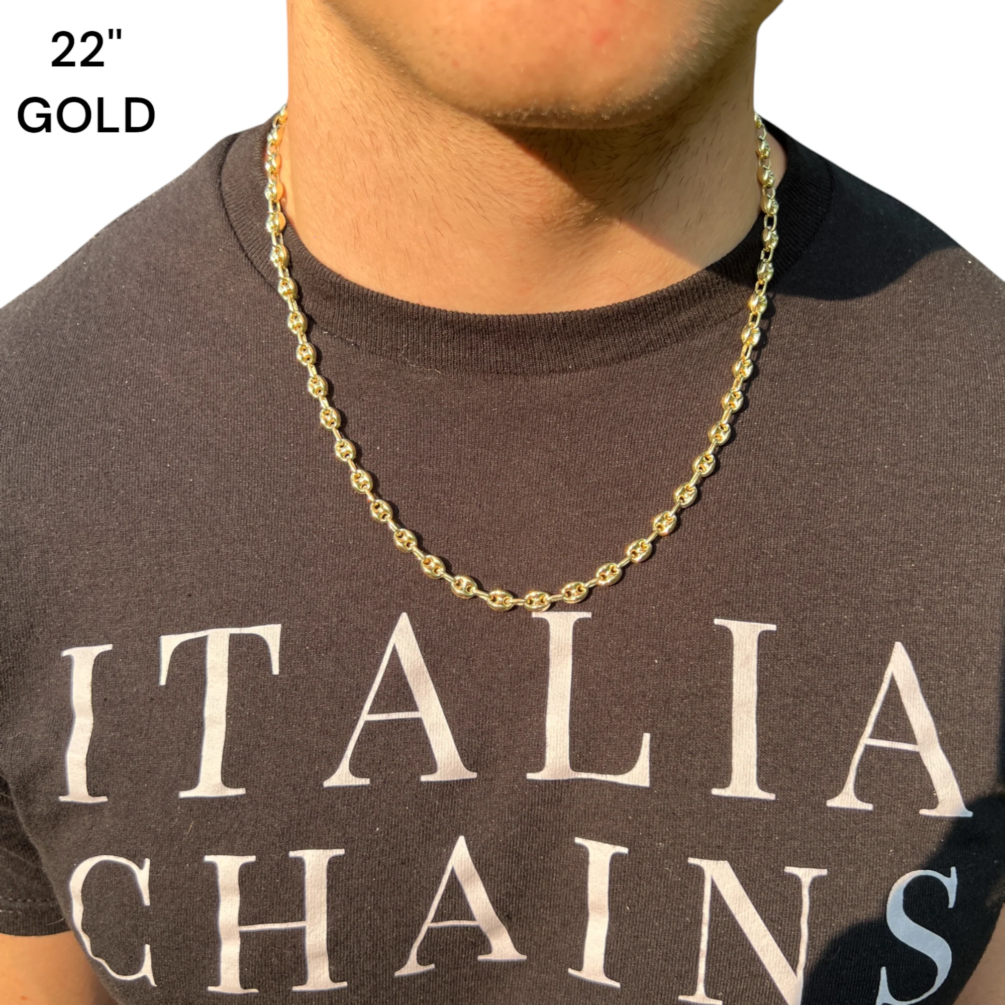 925 Sterling Silver 6mm Puffed Gucci Chain Necklace - Image 12