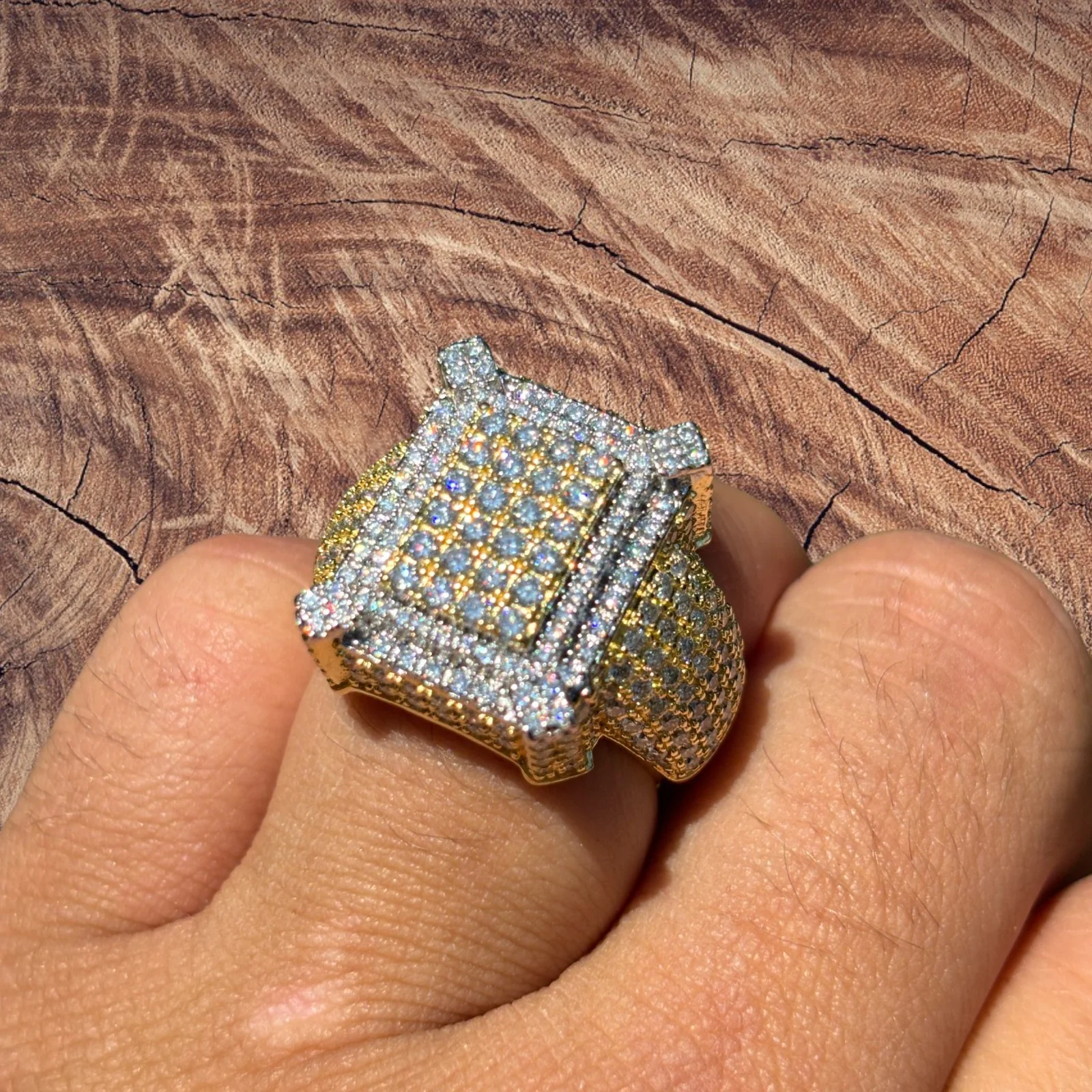 925 Sterling Silver Moissanite Cluster Ring - Image 12