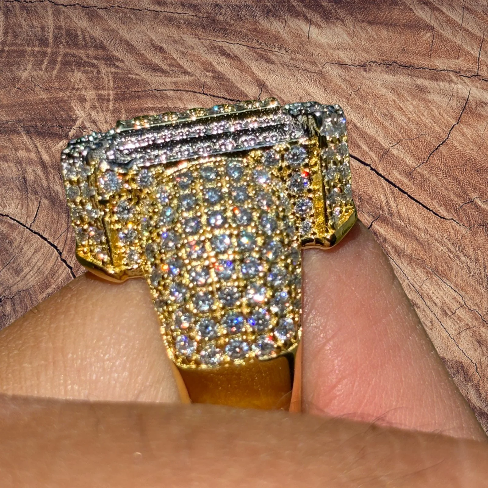 925 Sterling Silver Moissanite Cluster Ring - Image 18