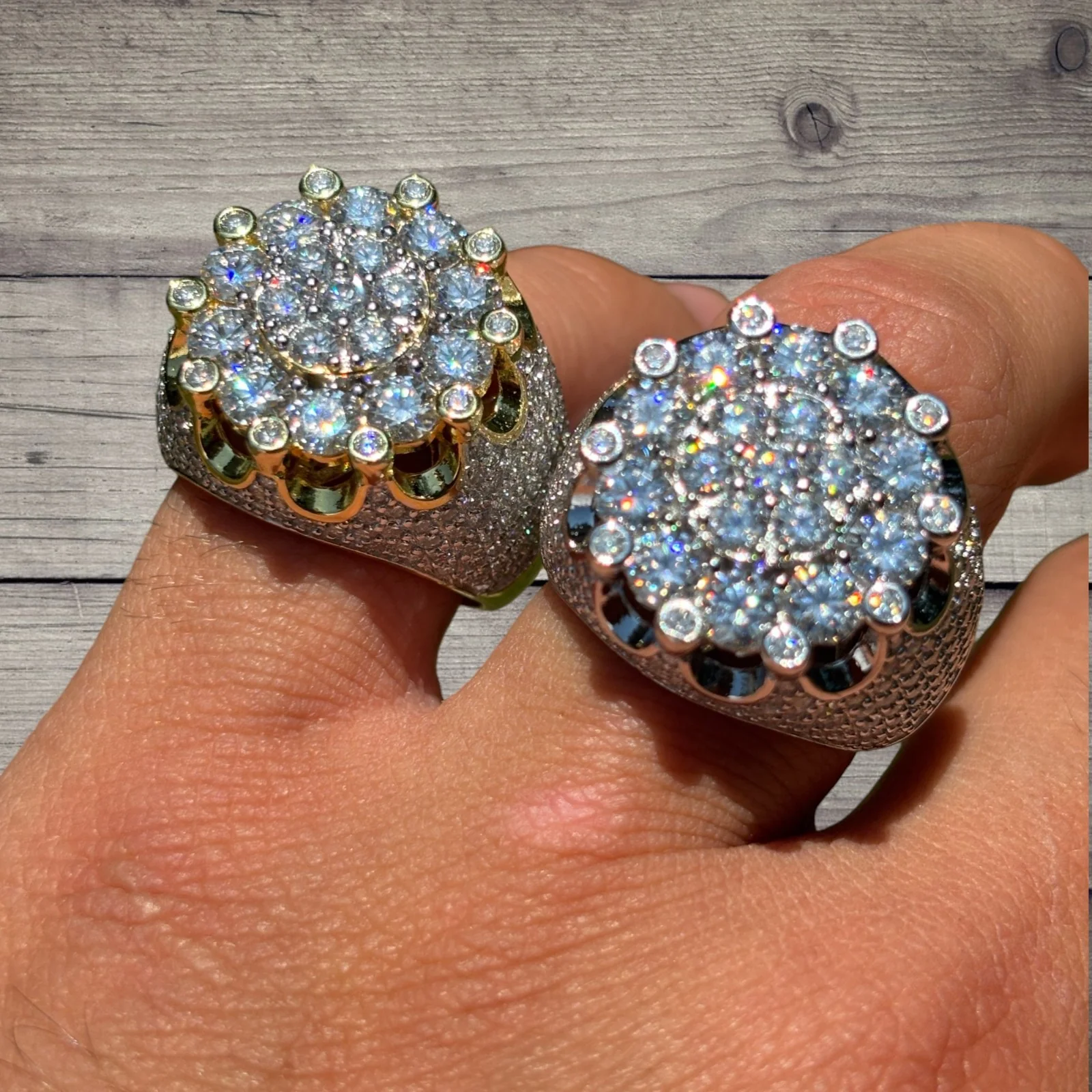 925 Sterling Silver Moissanite Royalty Ring - Image 13