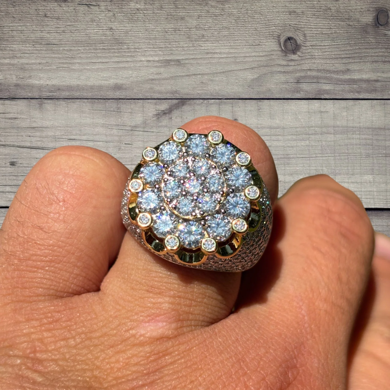 925 Sterling Silver Moissanite Royalty Ring - Image 14