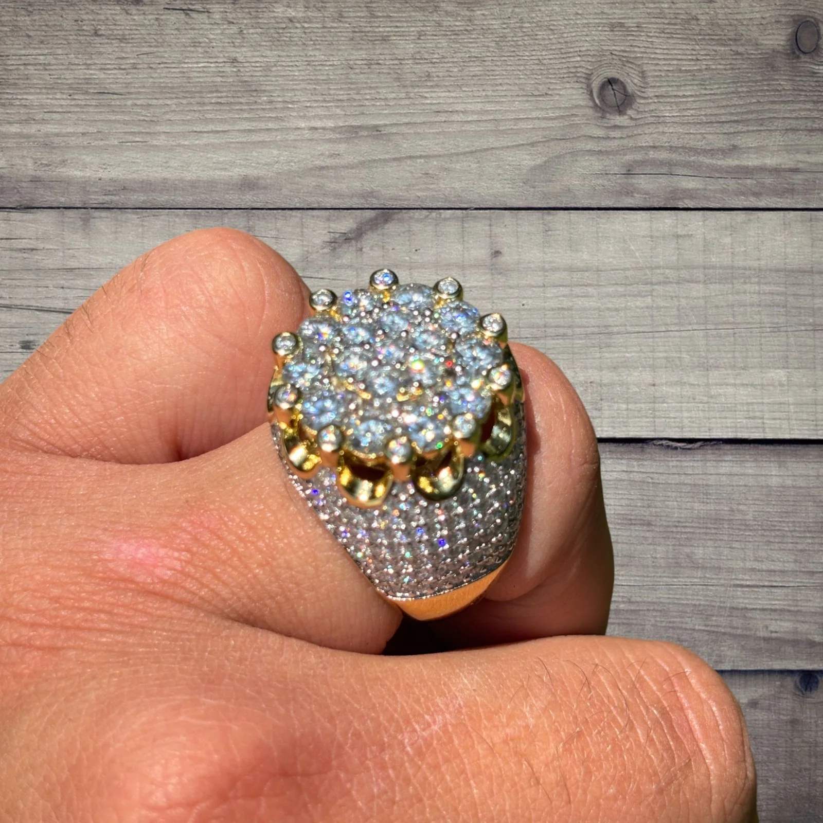 925 Sterling Silver Moissanite Royalty Ring - Image 15