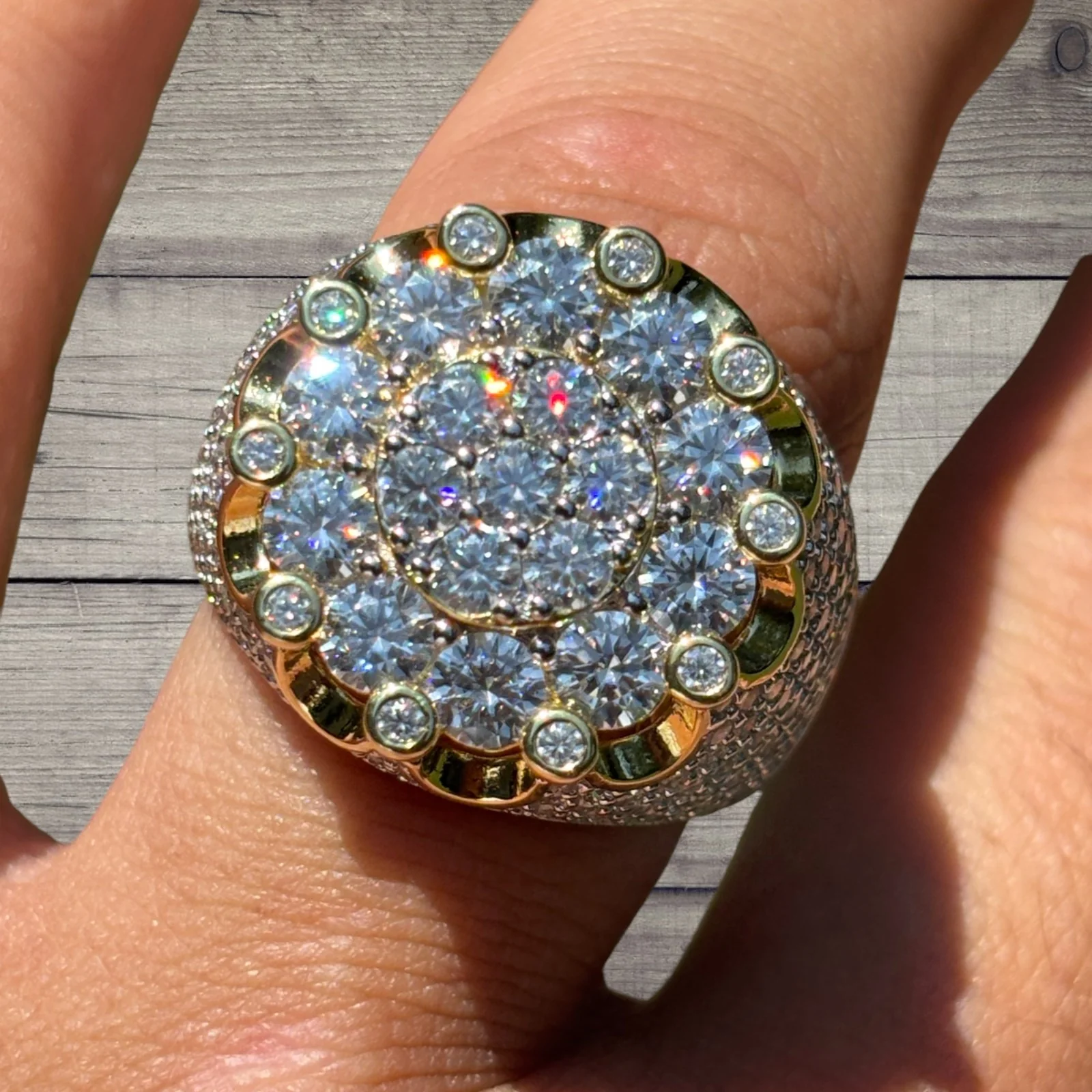 925 Sterling Silver Moissanite Royalty Ring - Image 17