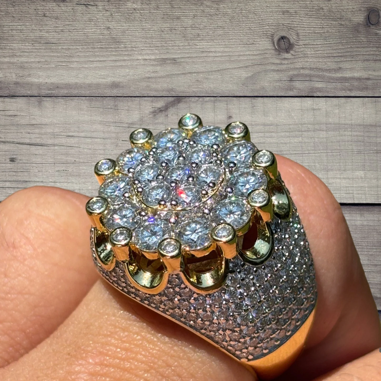 925 Sterling Silver Moissanite Royalty Ring - Image 18
