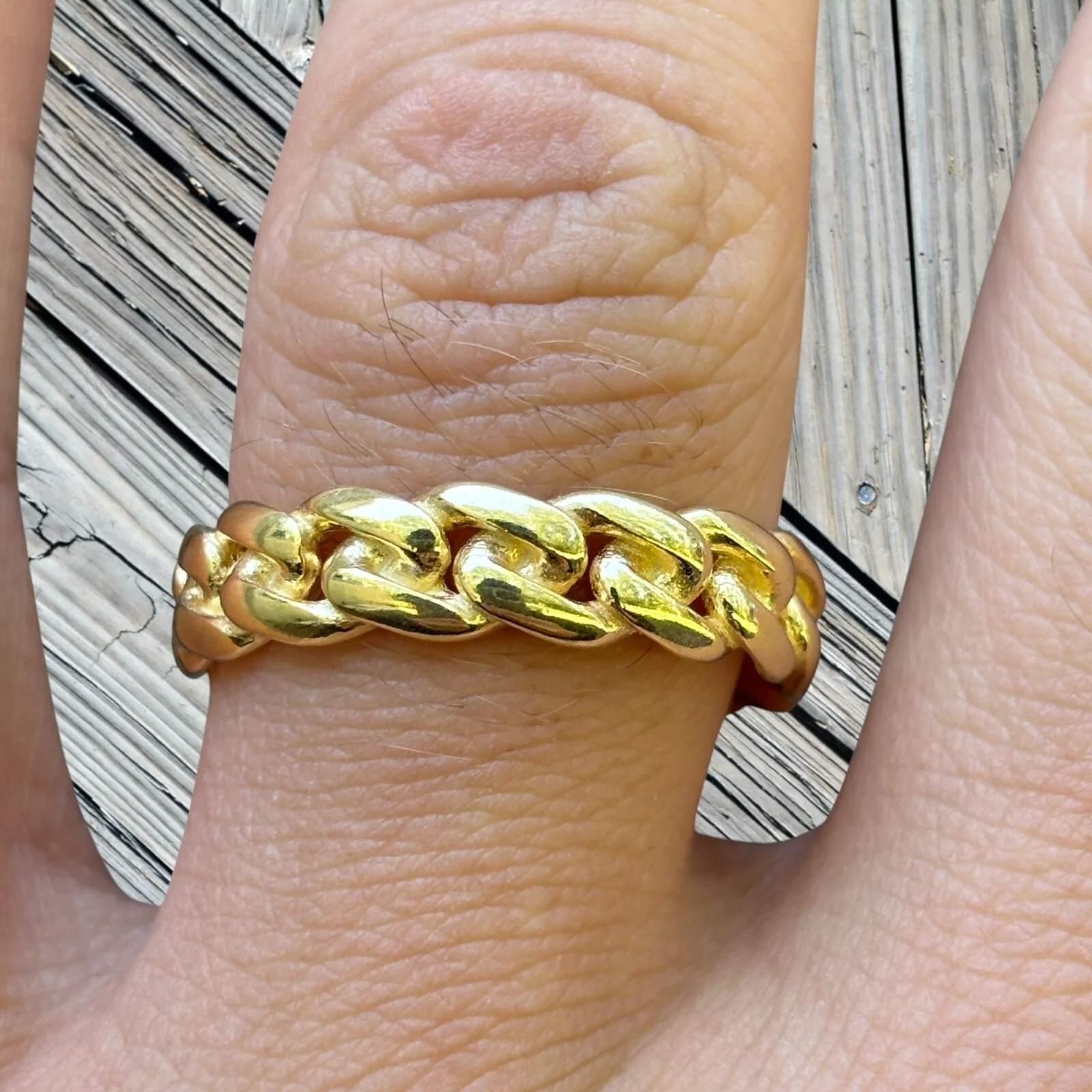 925 Sterling Silver Miami Cuban Ring - Image 8